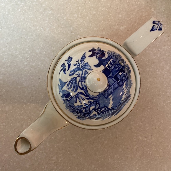 Burleigh • Willow China Coffee Pot - Picture 5 of 7